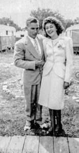 Snuffy with his new bride, Darlene